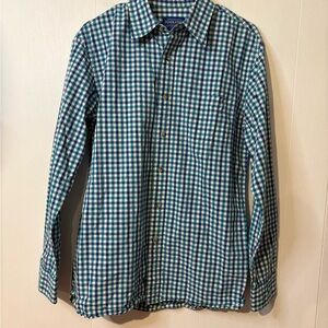 Pendleton Blue and White Checkered Shirt